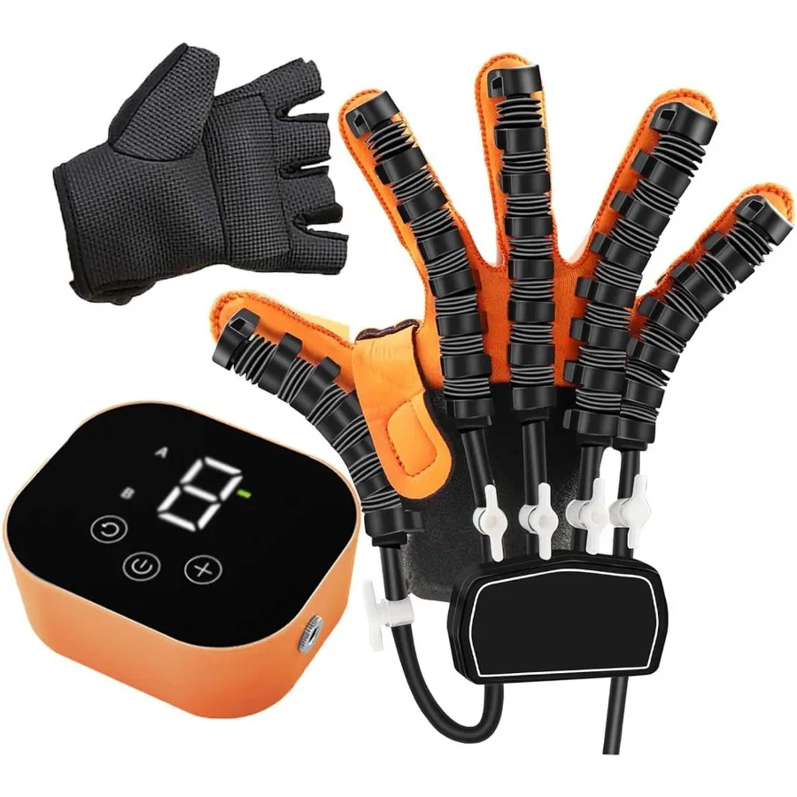 

Rehabilitation Robot Gloves Hemiplegia Stroke Arthritis Finger Orthosis Finger Rehabilitation Trainer for Left and Right Hand R