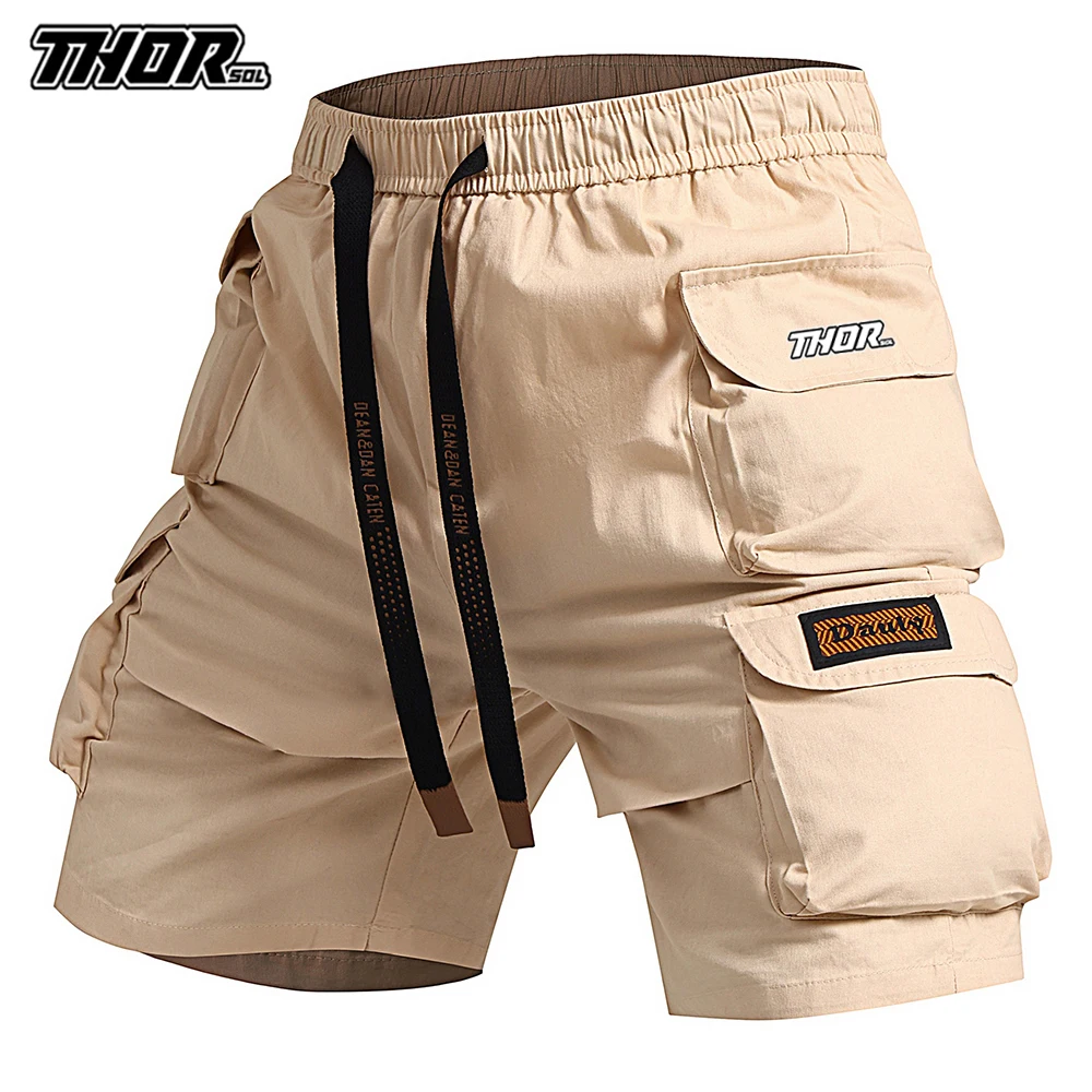 

Man Motorcycle Riding Shorts Loose Breathable THORSOL Cycling Shorts Mens Casual Road Bike Shorts MTB Bicycle Short Sports Homme