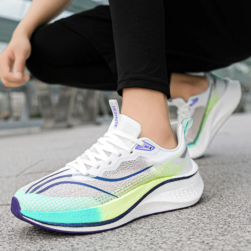 

Running Shoes Training Speciality Marathon Men Sports Breathable Lightweight Women's Comfortable Nonskid Leisure Sneakers 36-44