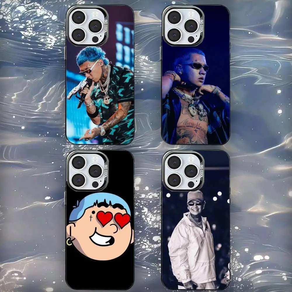 

Rapper B-Blessds C-Cantantes Phone Case For iPhone 16,15,14,13,12,11,Mini,Pro,SE,MAX Black Matte Shockproof Cover