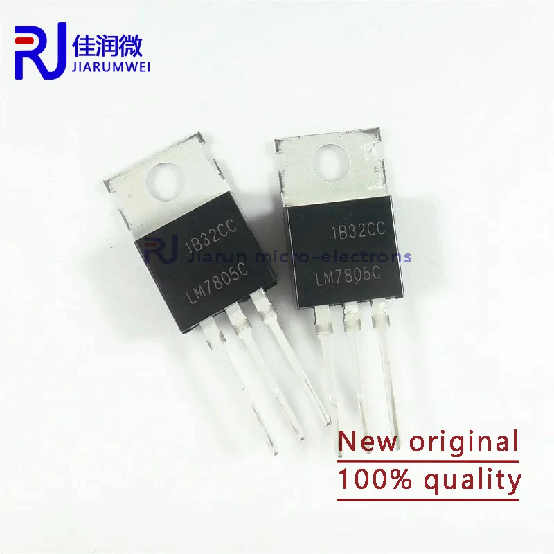 10pcs/lot LM7805C New original LM7805CT TO-220 three-terminal linear regulator transistor