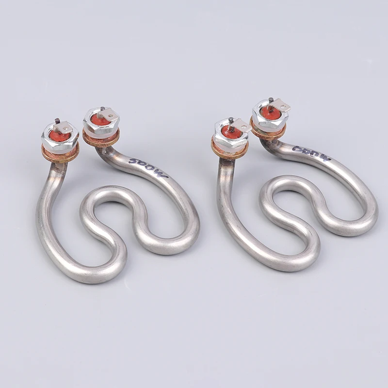500W/600W AC 220V Electric Kettle Stainless Heating Element Horseshoe Water Electric Heat Tube For Coffeemaker
