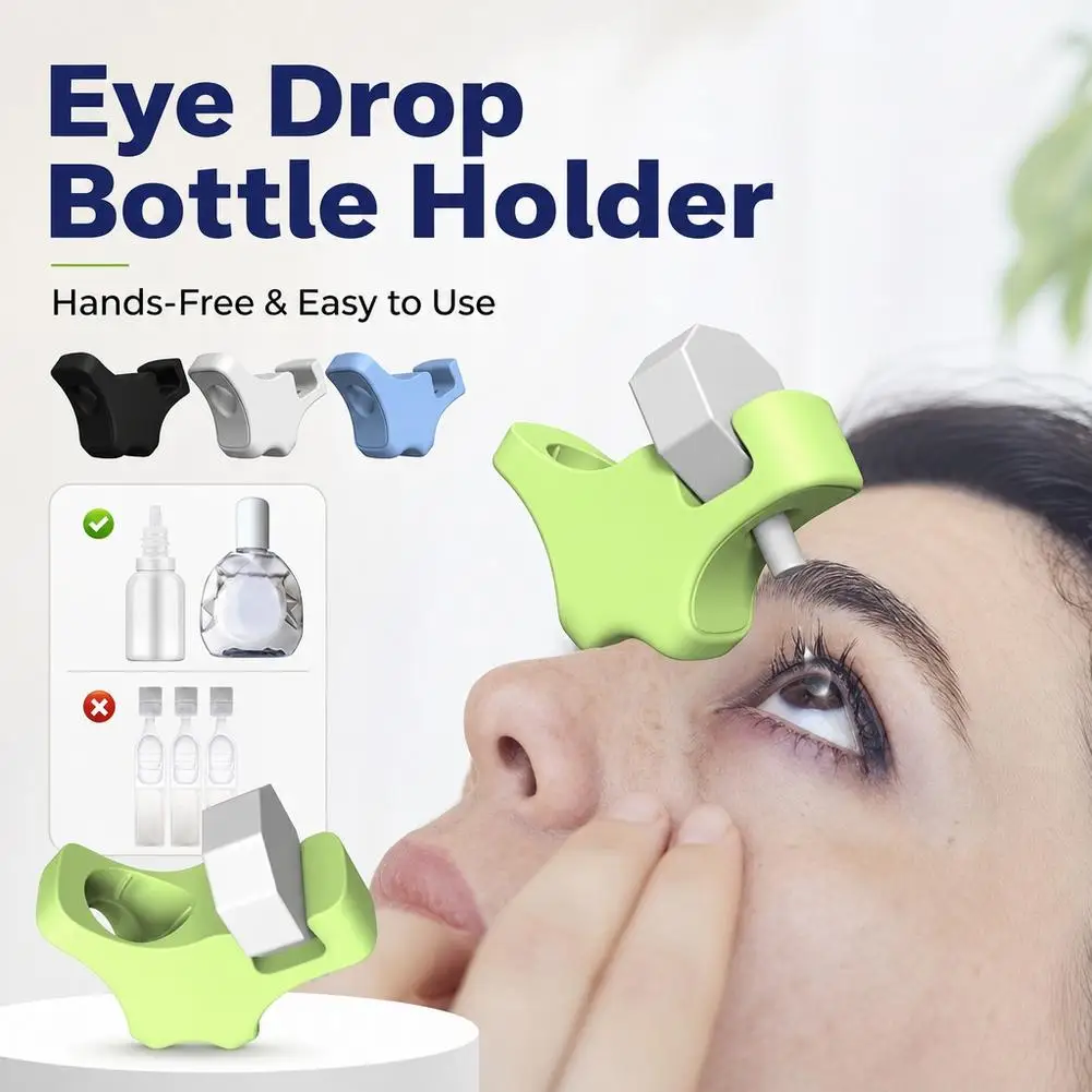 Eye Dropper Guide Applicator reusable Eye Drops Helper Eye Drops Artifact Auxiliary Bracket Eyedrop Guide Aid Applicator