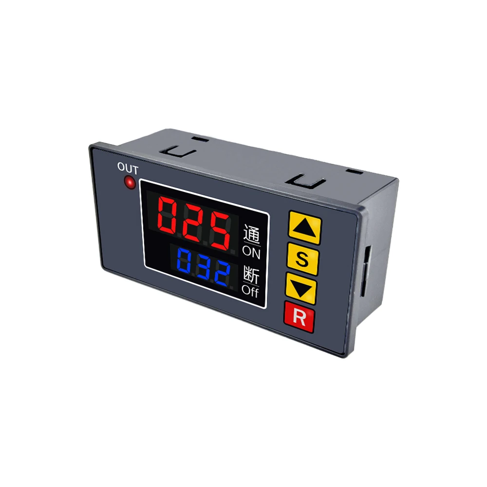 110V-220V 12V 24V T3231  Multi-function Digital Time Delay Relay LED Cycle Timer Control Switch Adjustable Timing Delay Relay