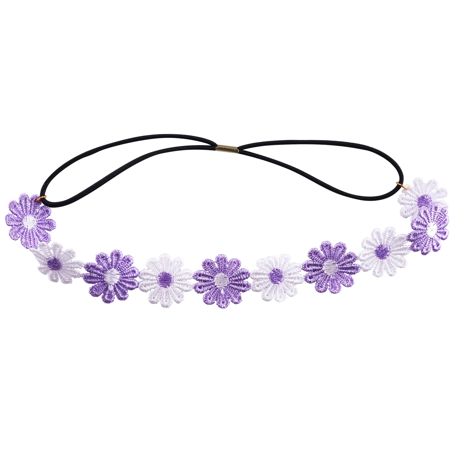 Gänseblümchen-Blumen-Stirnband, Sonnenblume, Hippies, Krone, Haarkranz, böhmischer Blumen-Kopfschmuck für Frühlingstourismus, Hochzeit, Festivals, Party – Detail 19