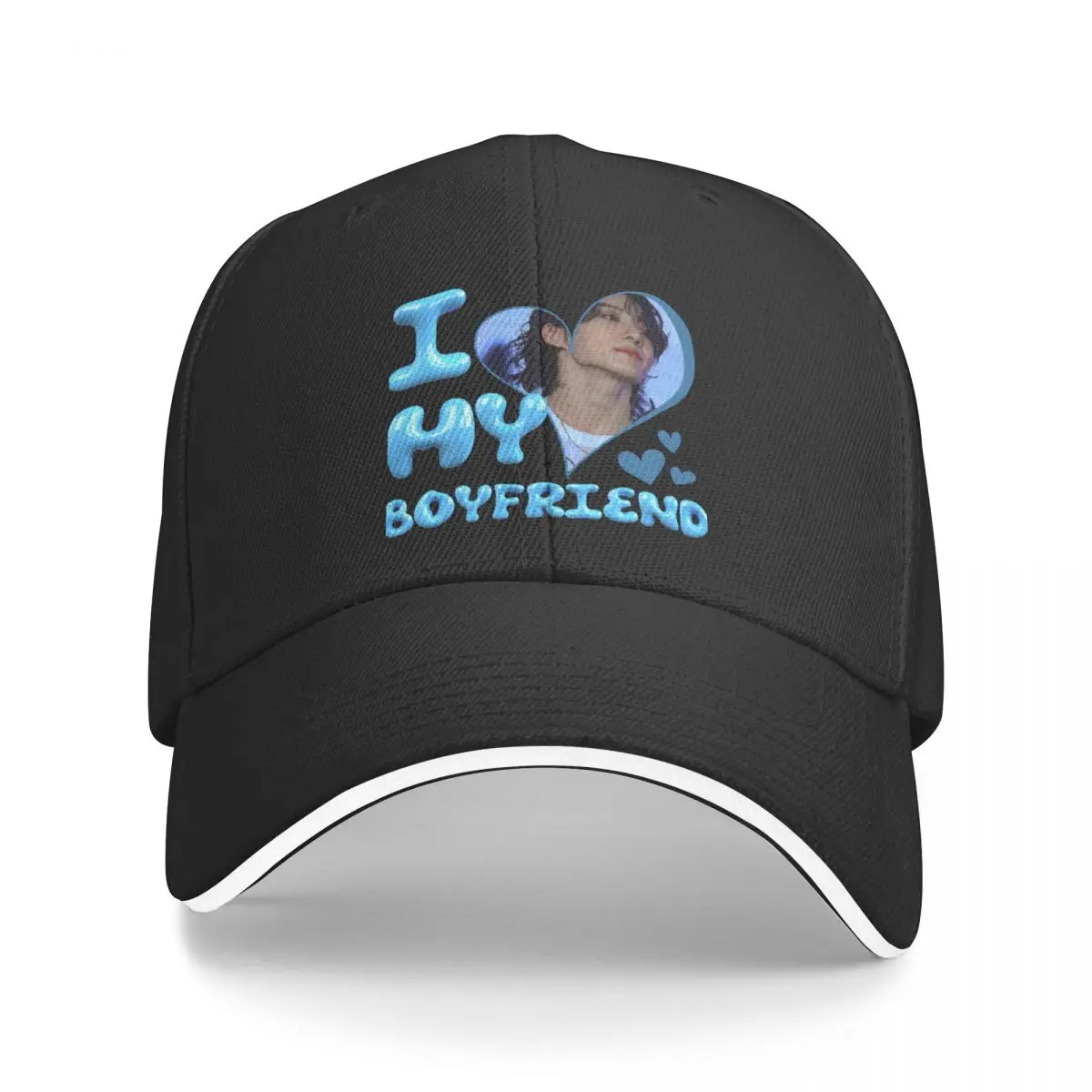 I Love My Boyfriend GOLDEN Jungkooks Kpop Baseball Caps Sun Caps Men Women Hats