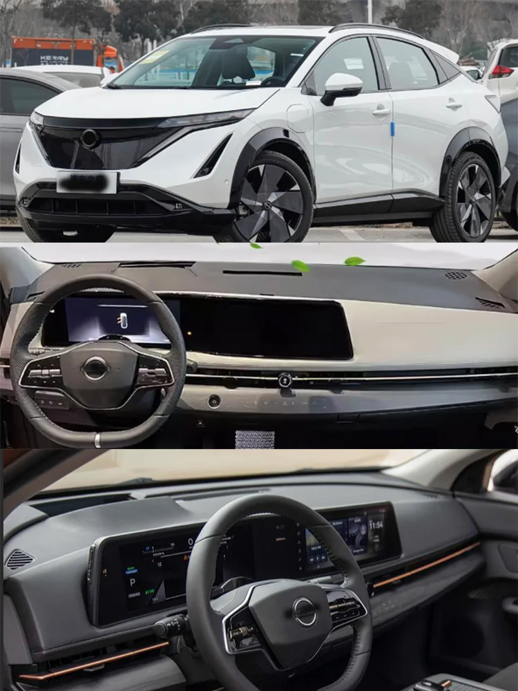For Nissan Ariya M67 Car Dashboard Mat Accsesories Anti-reflective Anti-slip Anti-dirty Pad Instrument Panel Cover