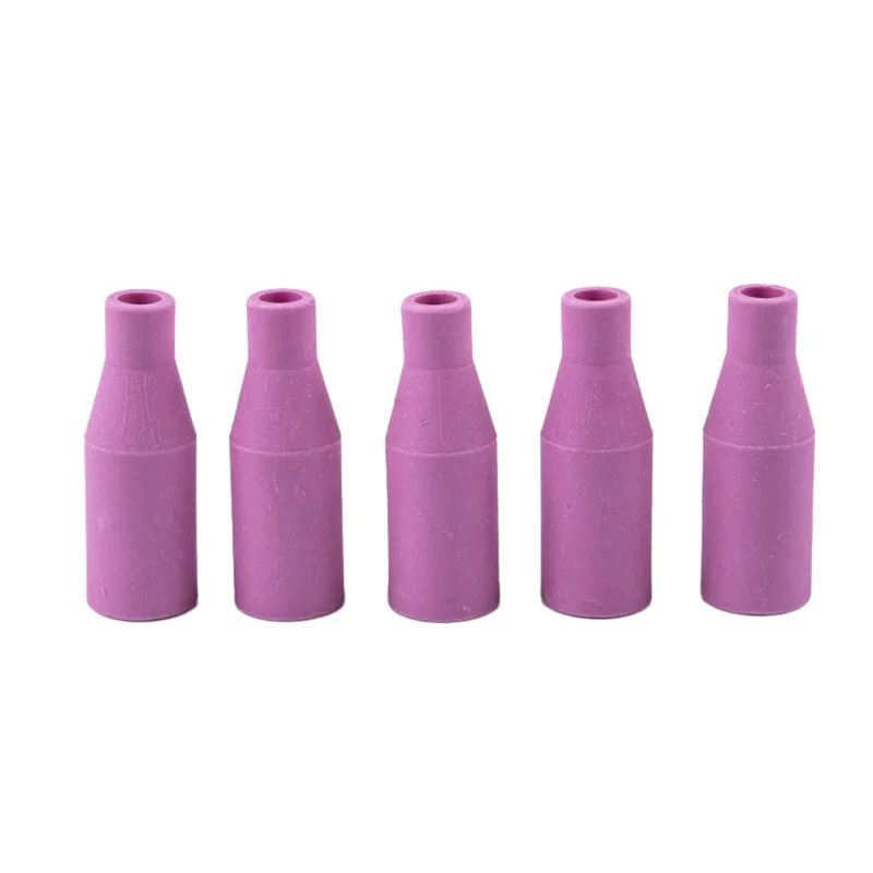 5Pcs MB15AK Ceramic Nozzle Protective Cover MIG Ceramic Nozzle Conductive Nozzle Ceramic Nozzle