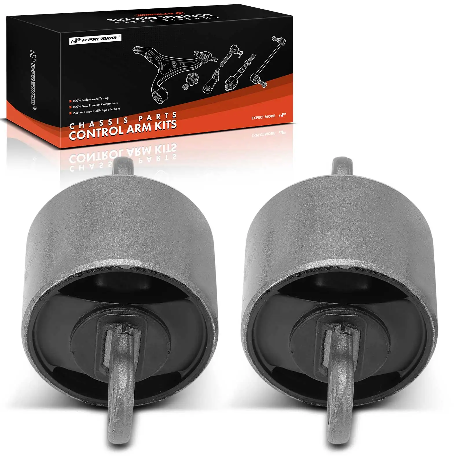 A-Premium 2x Rear Trailing Arm Bushing for Chevrolet Malibu 2013-2015 Impala 2014-2020 Buick LaCrosse 2010-2016 Regal 2011-2017