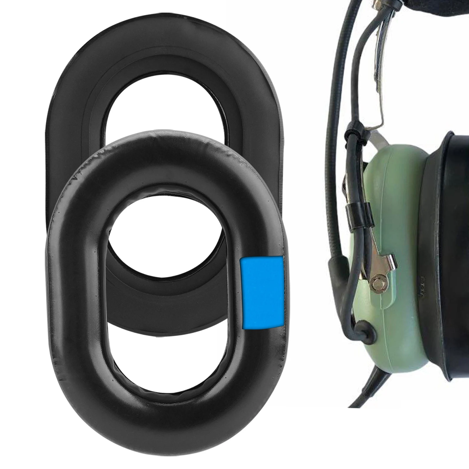 Replacement Cooling Gel Earpads Ear Seals Cup For David Clark H10-60 H10-20 H10-13.4 H10-76 H10-30 H10-13S Aviation Headsets