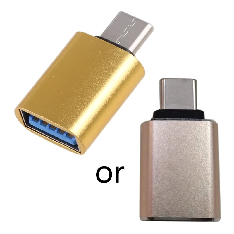 USB C Male to USB A 3.0 Female Convertor Fast Charging Speed for Devices