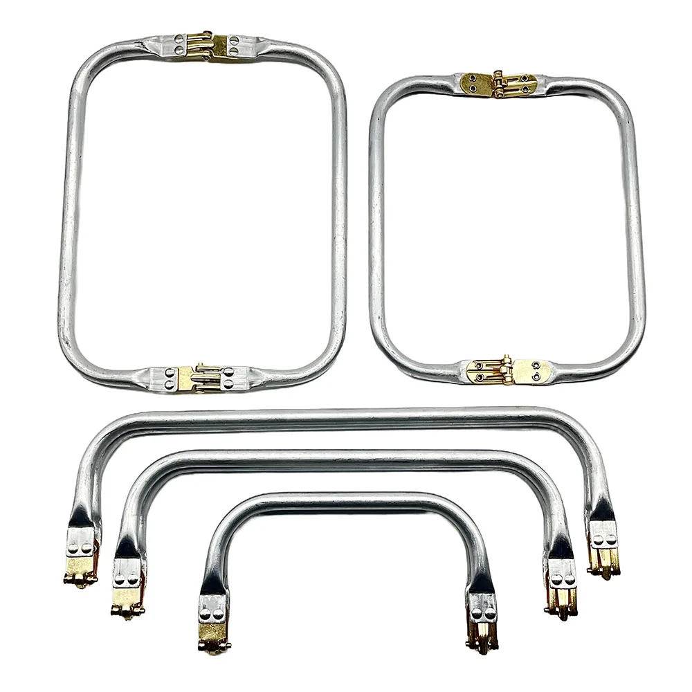 Bag Frame Aluminum Tube Frame Bag Handle Accessories Clutch Bag Frame Bag Part For Wallet Doctor Purse Frame Aluminum Pipe Clamp