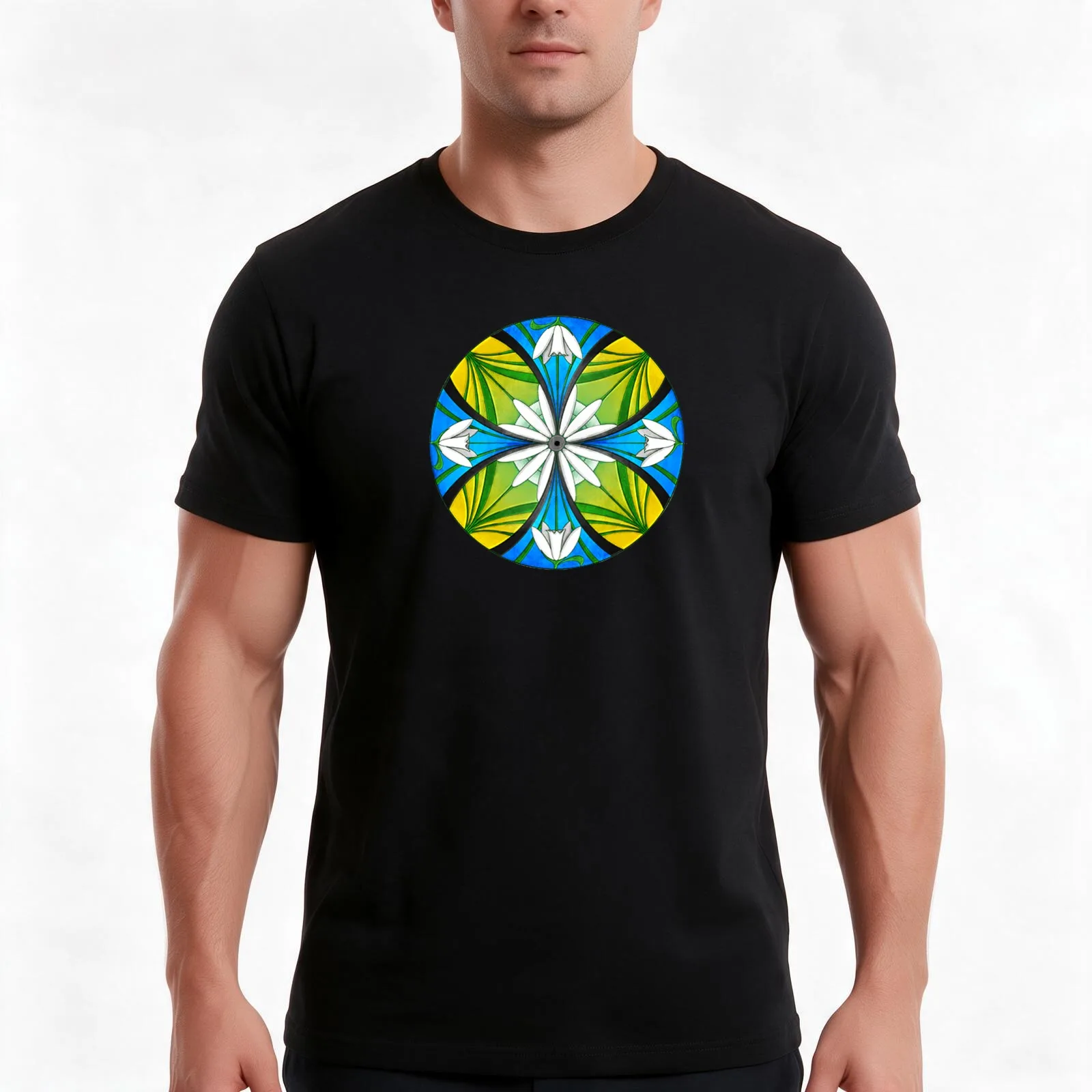 Heraldry T-Shirt Summer Casual Cotton Tee Oversized Streetwear Tops Vintage Graphic Print Loose Fit Short Sleeve
