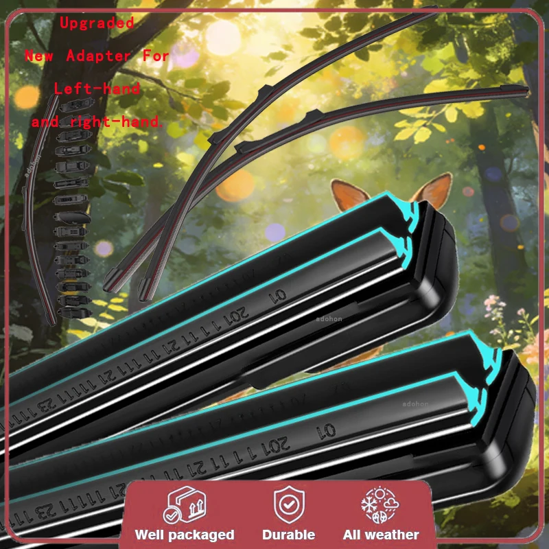 

Для Mazda 2 Demio 2002-2024: щетки стеклоочистителя лобового стекла, аксессуары для мойки, детали для чистки окон