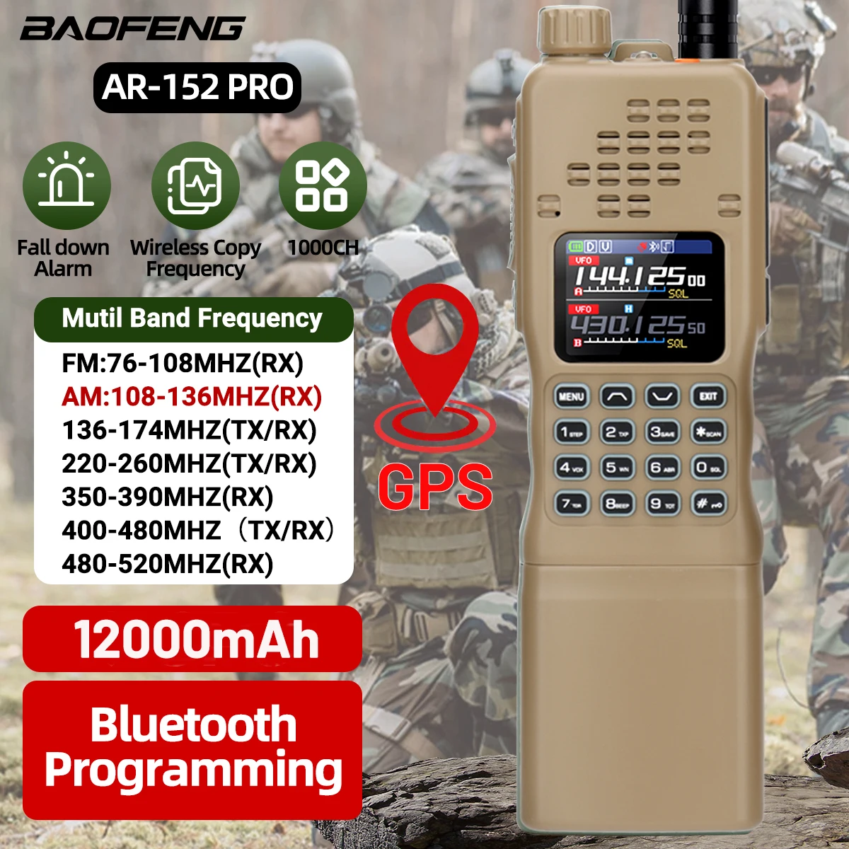 baofeng-ar-152-pro-walkie-talkie-gps-50km-ham-tactial-military-two-way-radio-larger-battery-an-prc-152-multi-band-transceiver