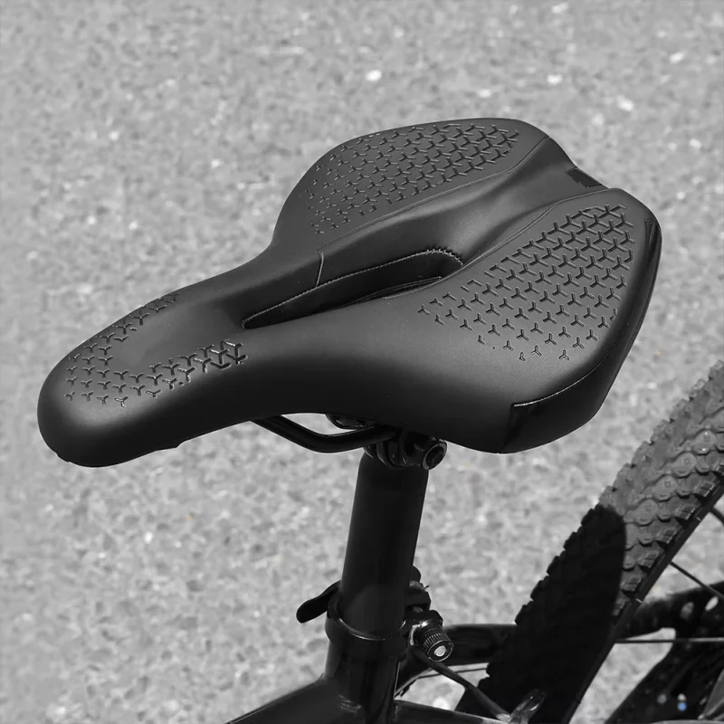 ركوب الدراجات الجبلية دراجة السرج السكك الحديدية جوفاء تنفس امتصاص غير نافذ للمطر لينة مريحة الإسفنج عارضة الطريق ركوب الدراجات مقعد