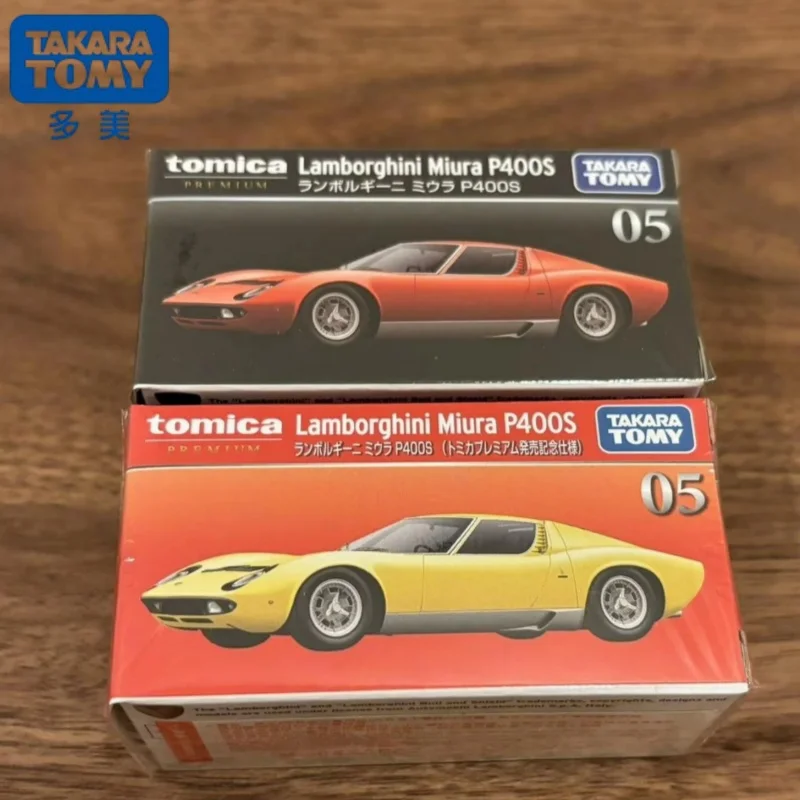 Коллекционная модель автомобиля Takara Tomy Tomica Premium Series TP05: Оригинальный Lamborghini Miura P400s 2026 года, литая под давлением, для фанатов, подарок