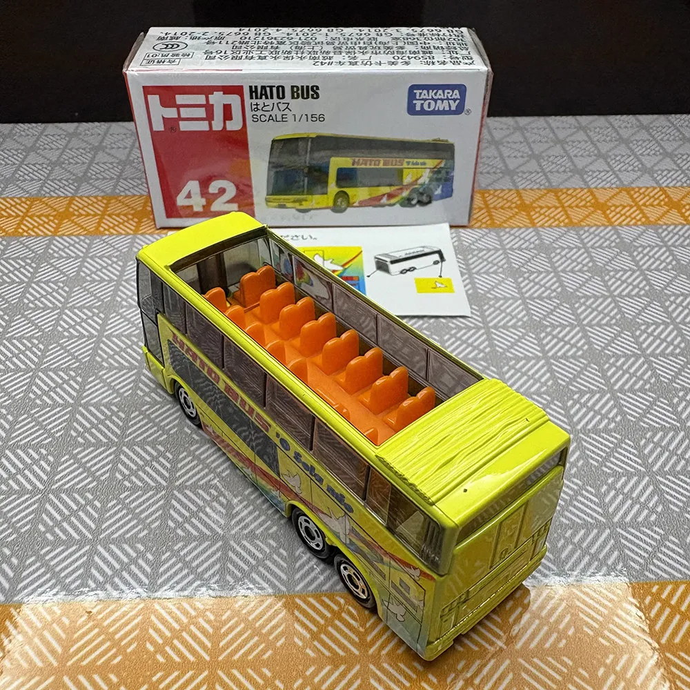 

Original Takara Tomy Tomica No.42 Hato Bus Alloy Diecast Car Model Collection Toy Gift