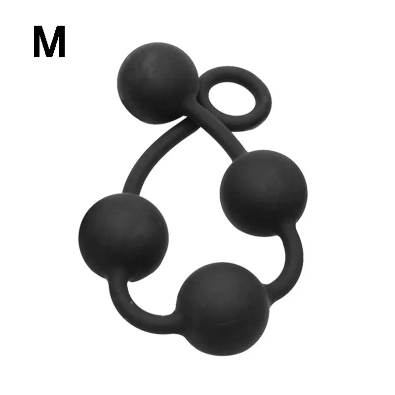 큰 실리콘 항문 구슬 공 엉덩이 플러그 Anus Masturbator Dilatodor 확장기 전립선 마사지 성인 에로틱 한 섹스 토이 여성을위한