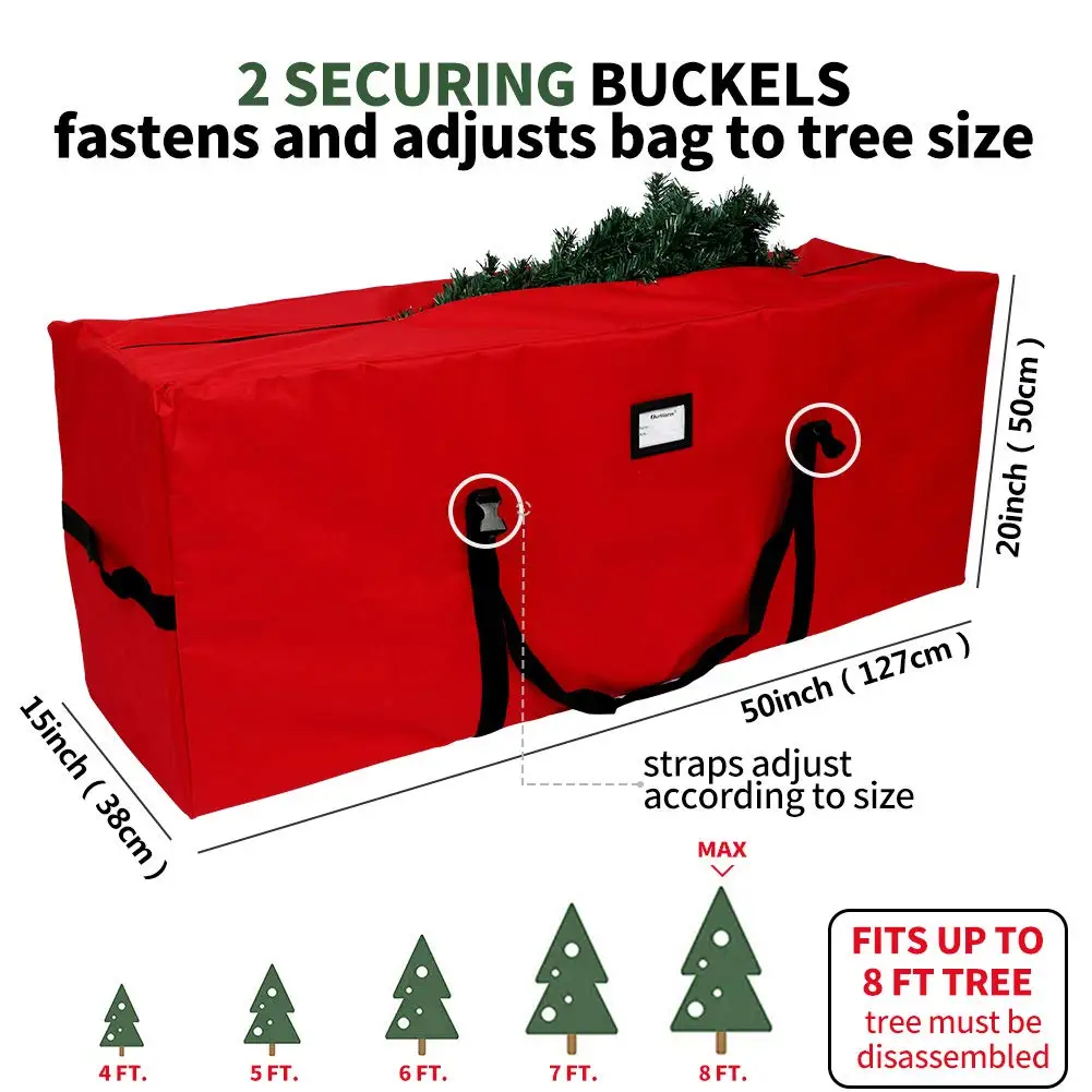 OurWarm Oxford Christmas Trees Storage Bags Outdoor Multi-Function Polyester Large Bag Furniture Waterproof Protect Storage Bags