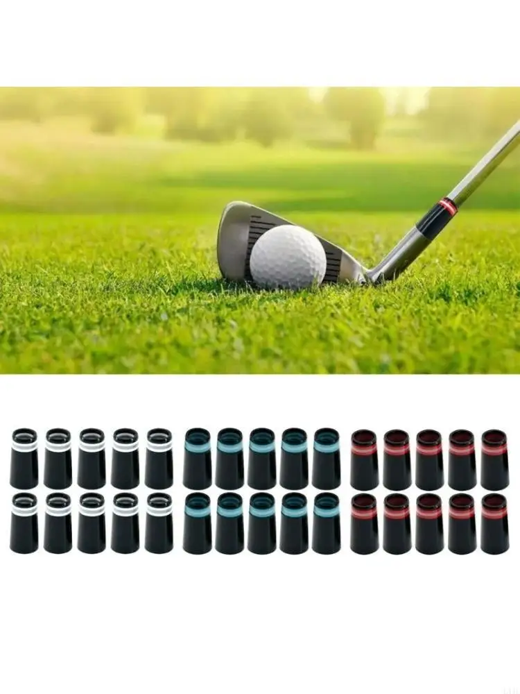 

10 шт./компл. наконечник вала для гольфа, сменный наконечник для гольфа для спорта на открытом воздухе, наконечник для гольфа на