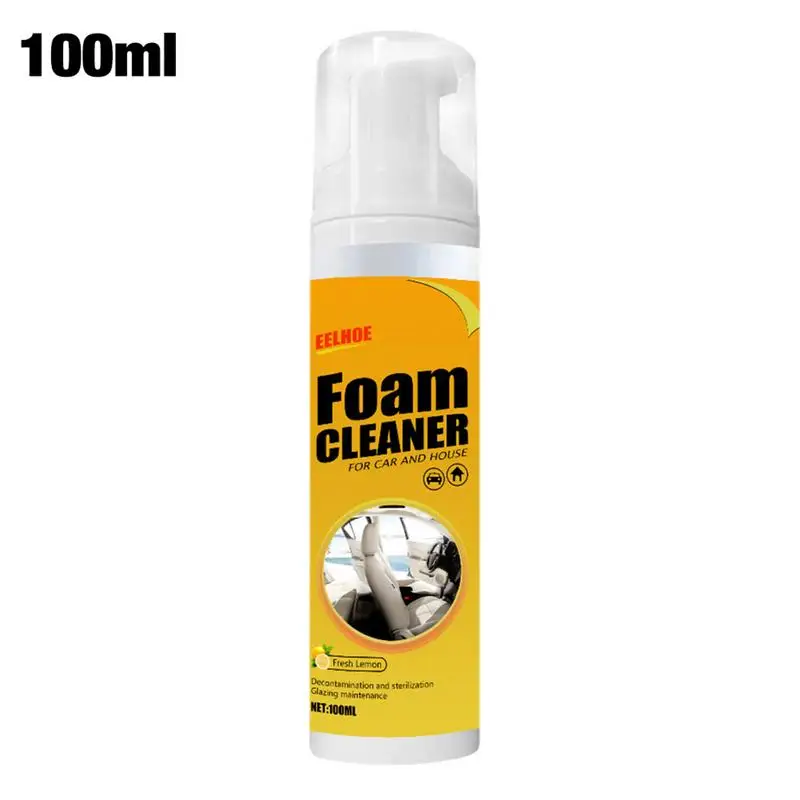 new 100ml Multi-purpose Foam Cleaner Cleaning Agent Automoive Car Interior Home Foam Cleaner Home Cleaning Foam Spray Cleaners