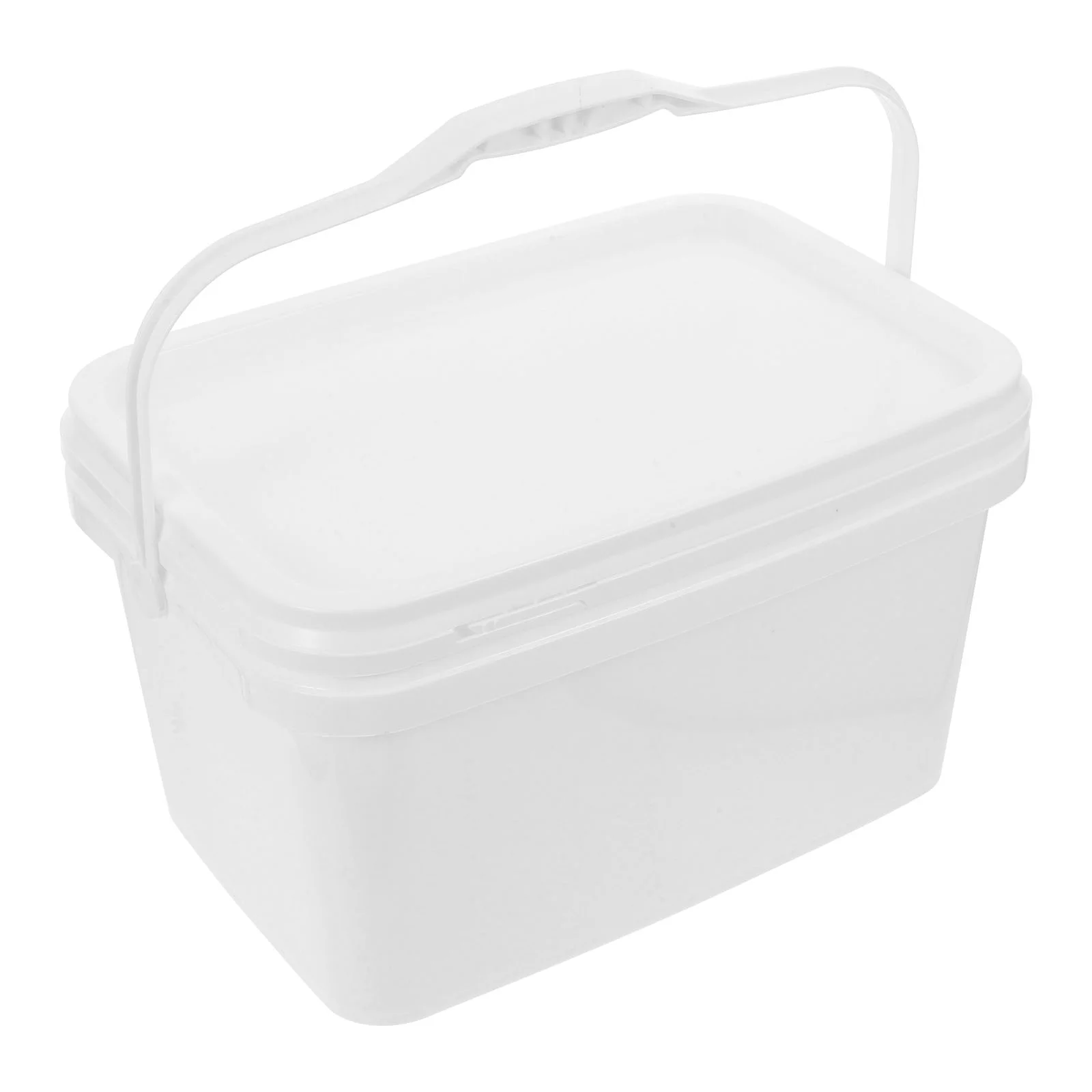 

Rectangle Bucket with Lid Paint Food Containers Lids Can Buckets For Painting Grade