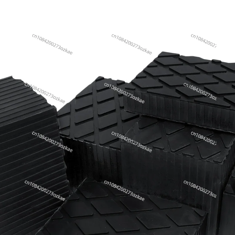 Small Scissor Lift Rubber Pad Solid Foot Pad Square Pad Car Lift Heightening Accessories