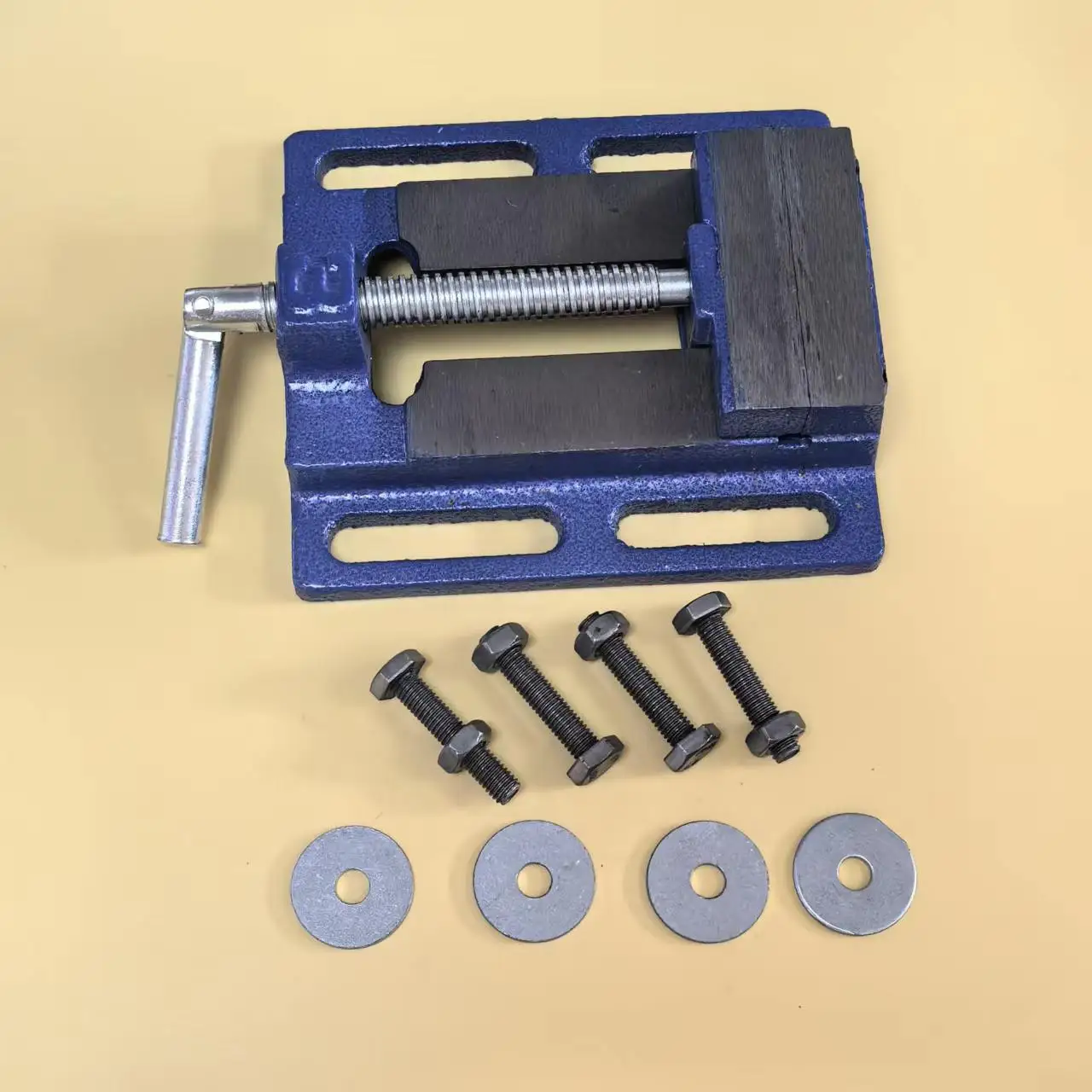 

3 Inch Heavy Duty Bench Vise Durable Metal Carpentry Clamp Vice Fit CNC Milling Lathe Drill Press Workshop Machining Accessory
