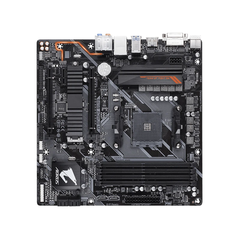For B450 AORUS M Motherboards Socket AM4 DDR4 128GB For AMD B450 Desktop Mainboard M,2 NVME USB3.0