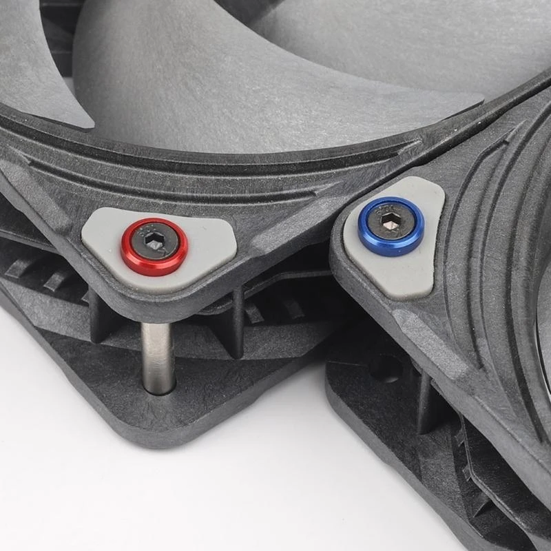 4SET COMPUTER FANS ВИНГИ ДЛЯ ВИНТЫ Охлаждения вентиляционного вентилятора толщиной 25 мм