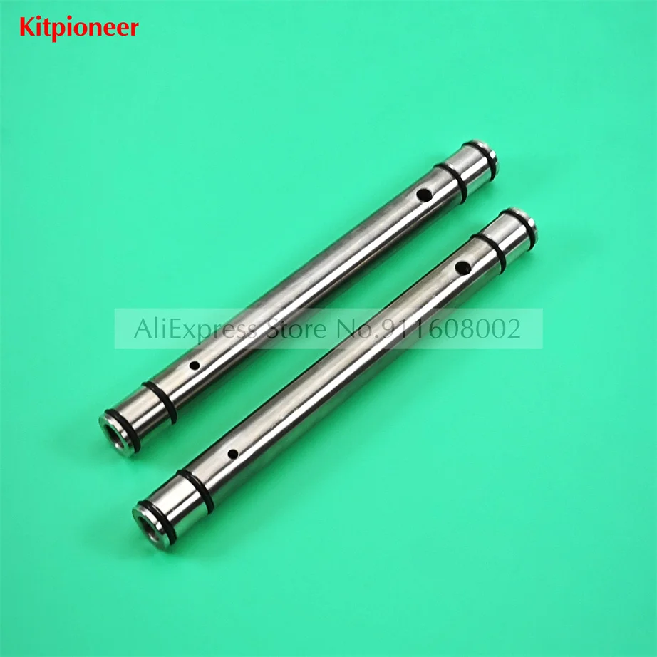 

2 надувные воздухотрубки, трубопровод из нержавеющей стали, фитинги для дыхательных путей, новая запасная часть DK, машины для мягкого мороженого, диаметр 17 мм