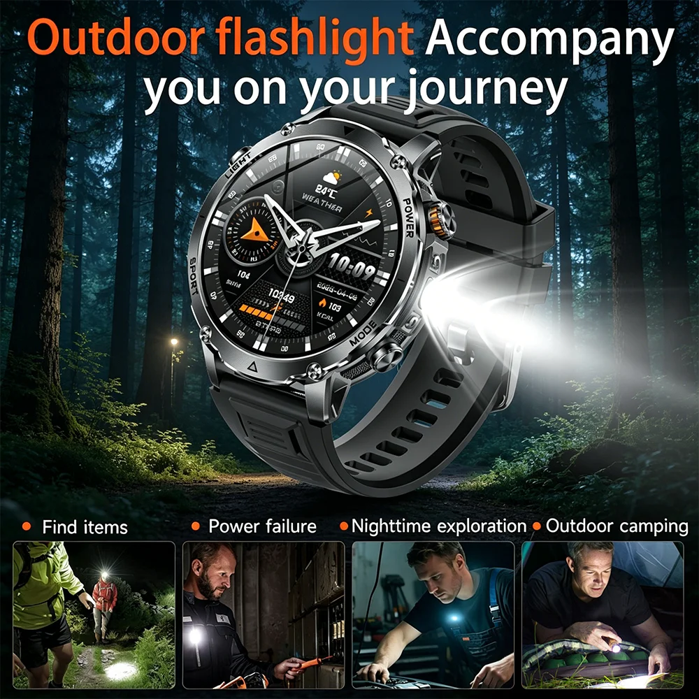 Neue Outdoor-Militär-Smartwatc – Outdoor Lighting Track Bewertung und Preis