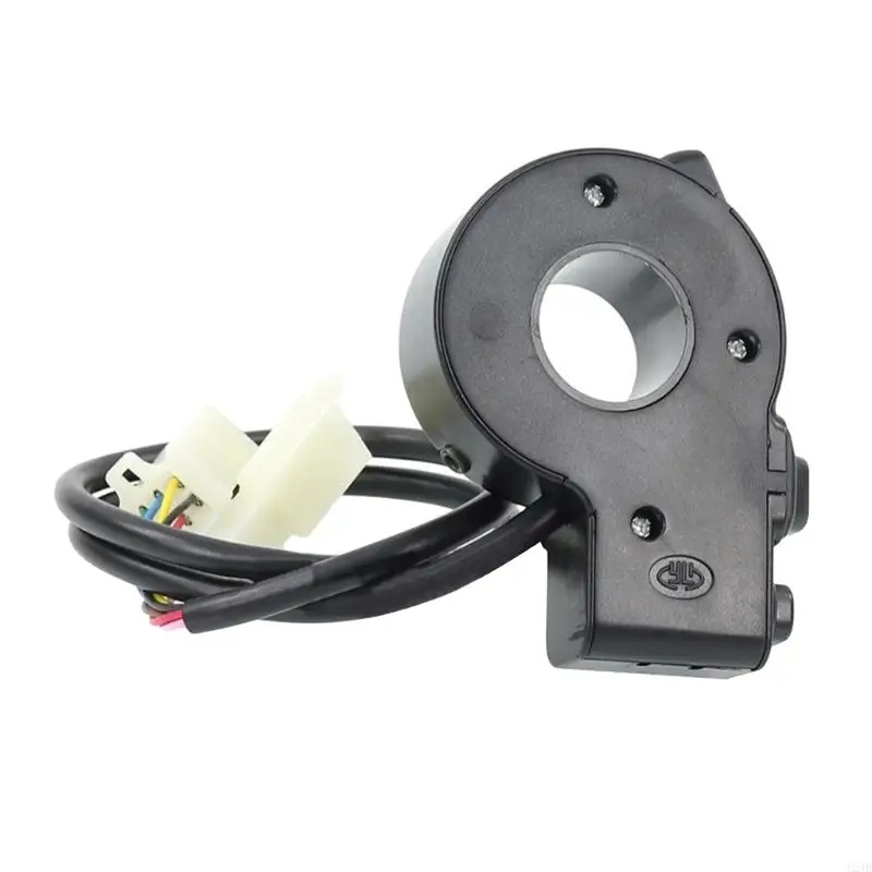 124B Headlight Horn Turn ON/Off Control Switches 3-in-1 Light Horn Turn Switch Signal Button Set for Scooter Electric Bike