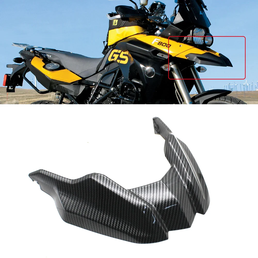 Motorcycle Front Fender Beak Fairing Cowl Extension For BMW F800GS 2008-2012 F 800 GS F650 F650GS 2008-2013 Wheel Extender Cover