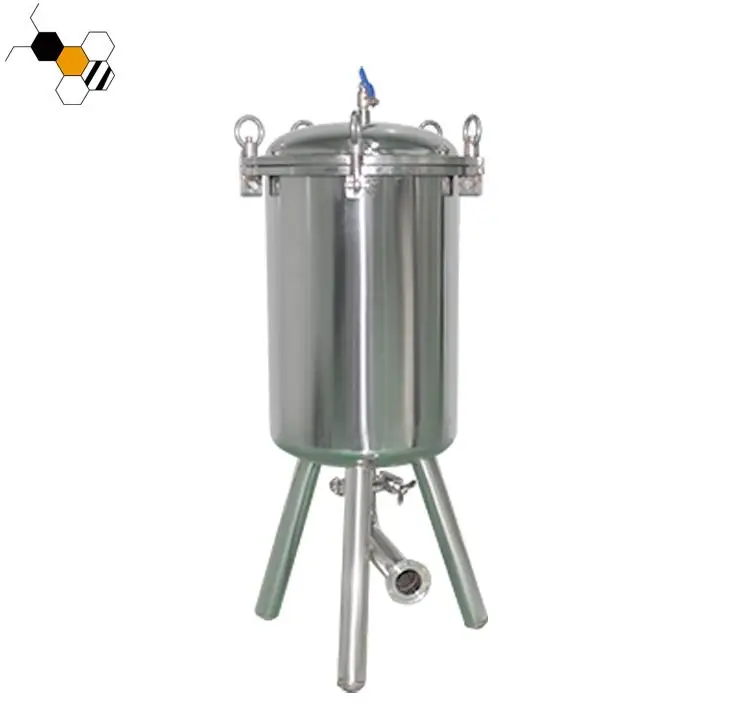 15L Honey Filtering Tower 1t/h Honey Filter Machine