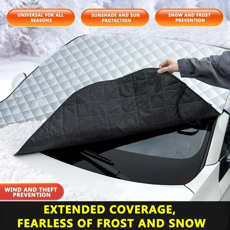 For Chery EXEED LX C-DM TXL AtlantiX VX ET ES Car Front Windshield Sunshade Prevention Snow Shield Waterproof Anti Frost Cover
