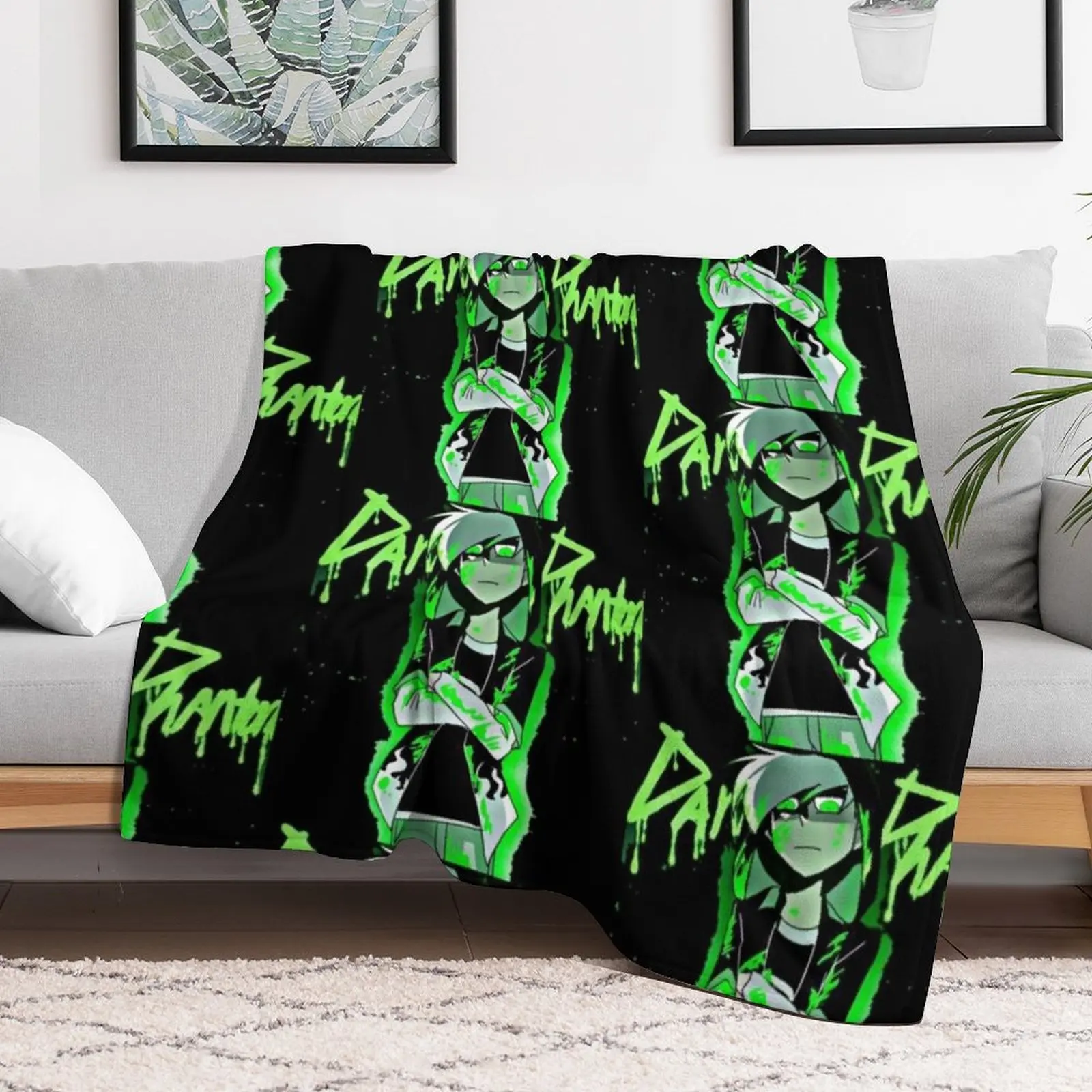 Danny phantom Throw Blanket