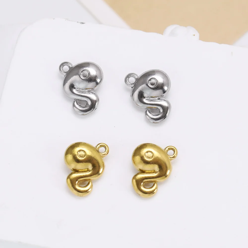 

Cordial Design 9*13MM 100Pcs Hand Made/Charms For Necklace/Stainless Steel/Tadpole Shape/Jewelry Findings/DIY Pendant #195229
