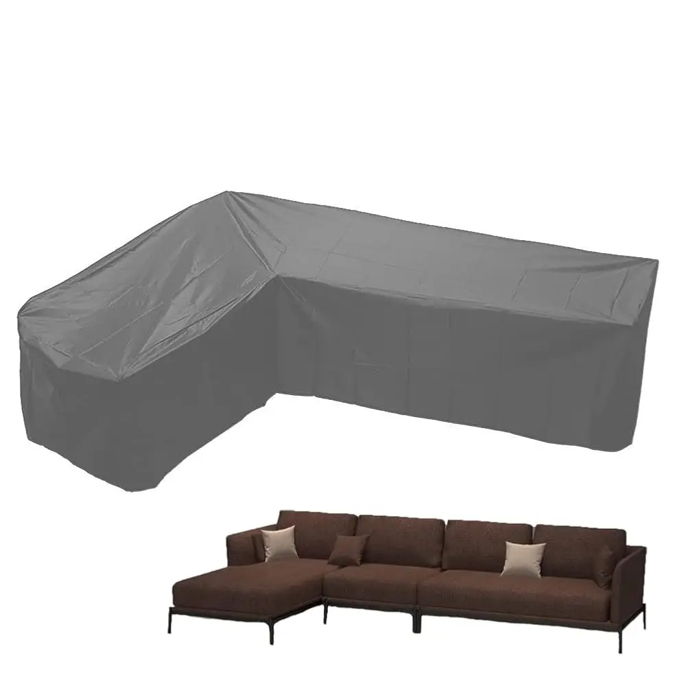 

Patio Sofa Cover For Outdoor Furniture Waterproof L Shape Sofa Cover Sectional Couch Cover Heavy Duty Garden Furniture