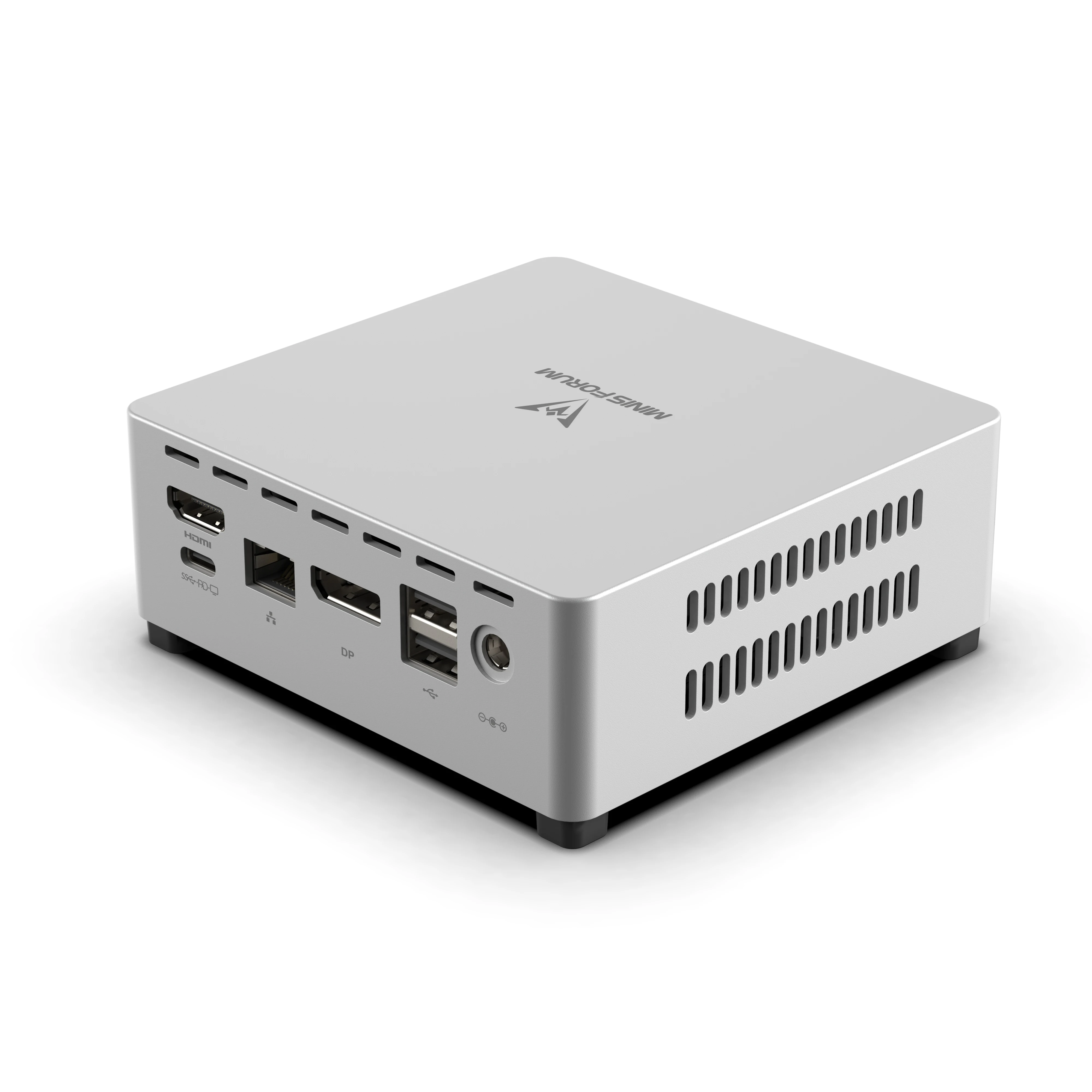 MINISFORUM UN100L Mini PC Intel N100 Office Mini PC LPDDR5 16G 512G SSD Computer Desktop Intel ADL-N 4 core Windows 11 PC Gamer