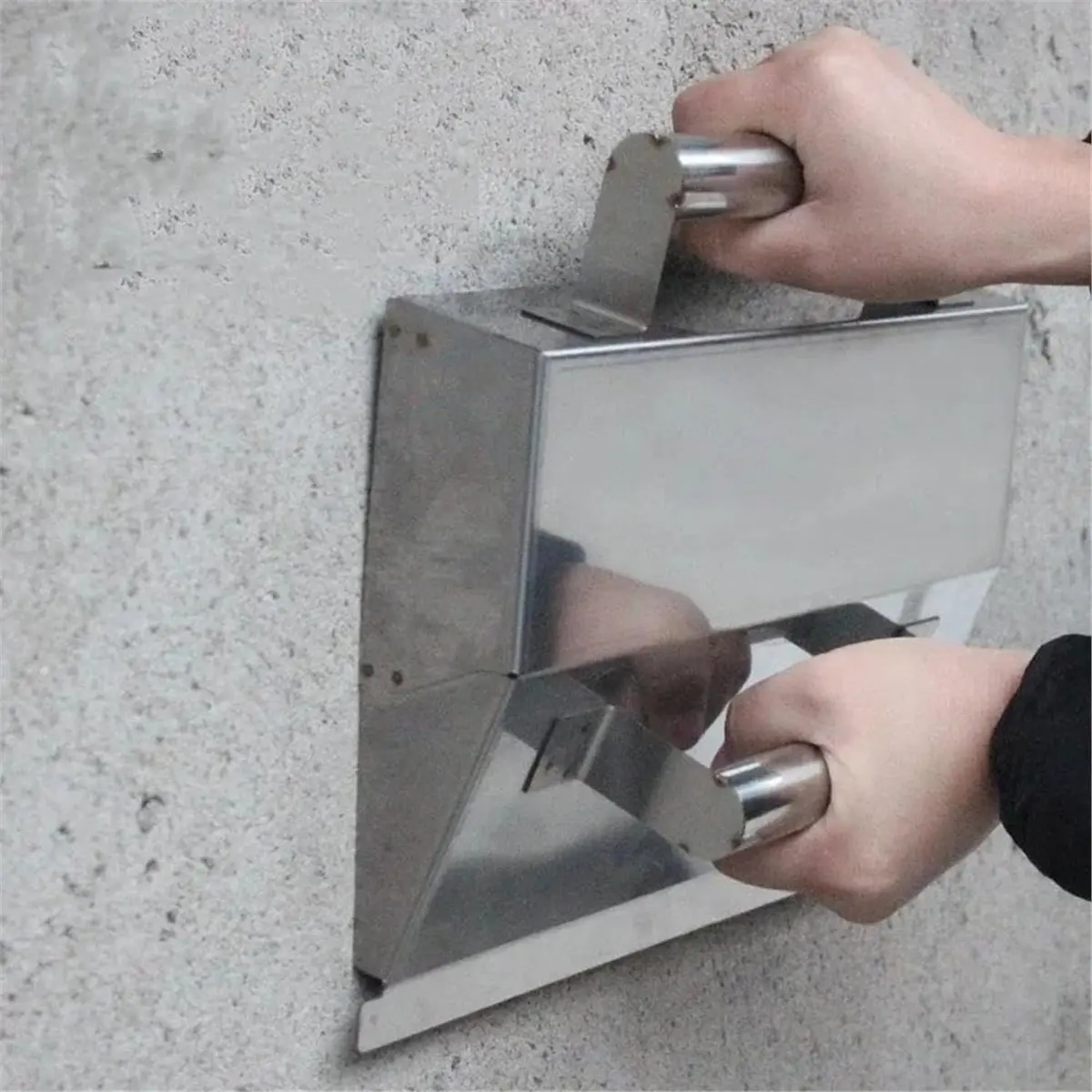 Stainless Steel Plastering Trowel Set for Concrete, Wall Finishing, and Bricklaying Projects