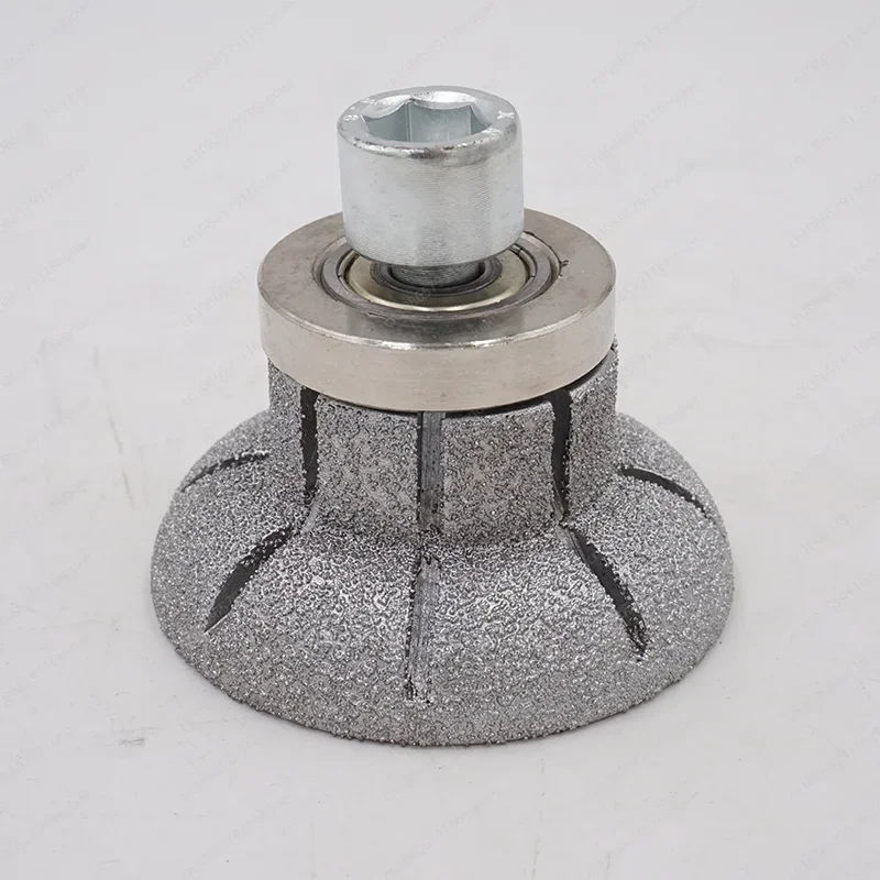High Quality Marble Granite Edge Stone Grinding Profile Wheels Diamond Abrasive Block Customizable Vacuum Brazed Diamond Wheel