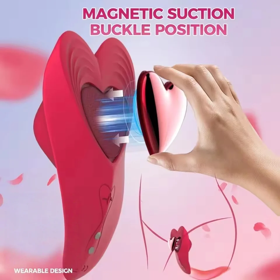 Magnetic G-Spot Clitoris Panties Egg Vibrator Powerful Vagina Stimulator Wearable Nipple Oral Massager Female Sex Toy