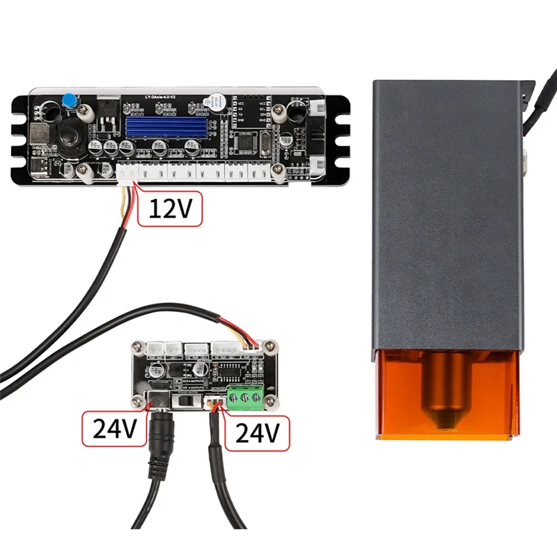 

SYW-20W 40W 80W Interface Driver Adapter Board Engraving And Cutting Machine Module Adapter Board