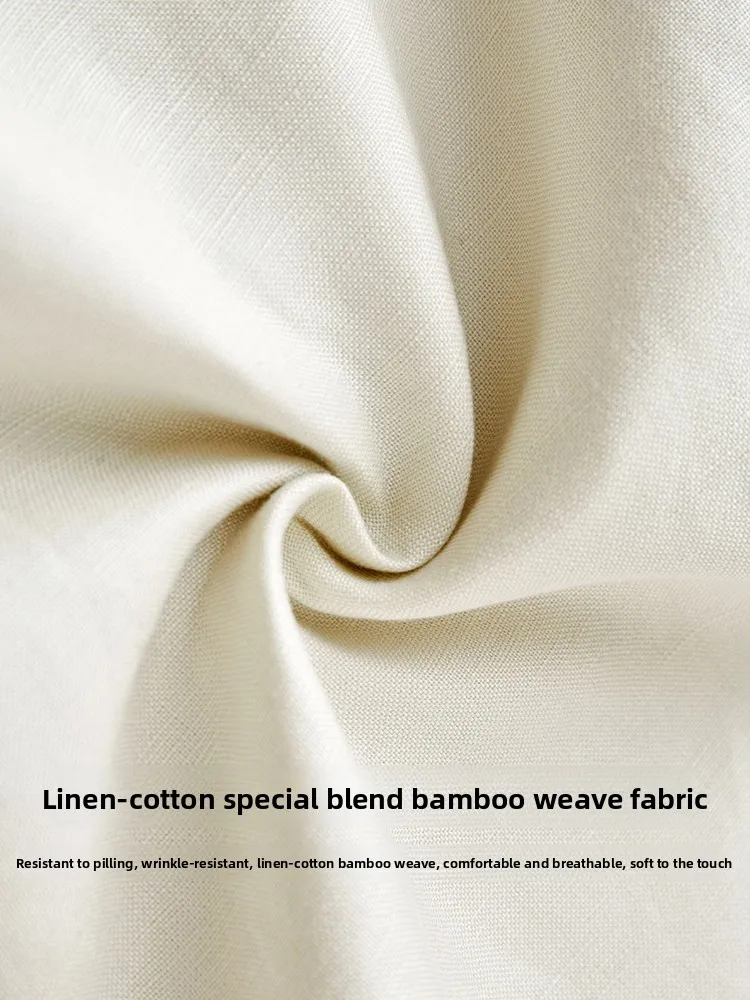 MOLIFUSU オリジナル ハイウエスト ワイドレッグ 竹結び ウェッドリネンパンツ レトロ スタイル レディース ビジネス カジュアル トラウザーズ