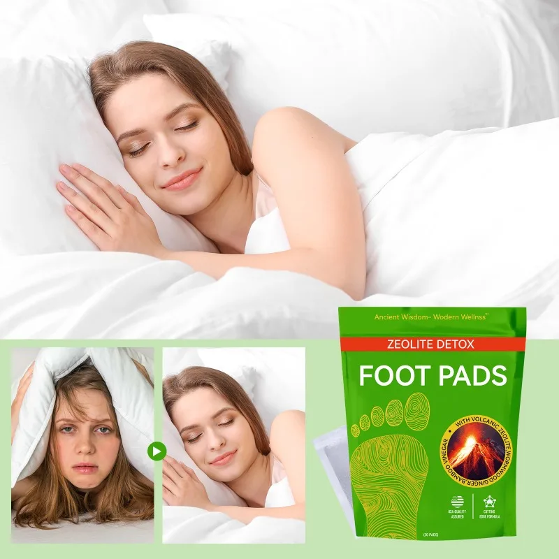 

Foot Care Patch with Herbal Essence Relieve Fatigue Combat Foot Odor Inhibit Bacterial Growth 20 - Piece Set