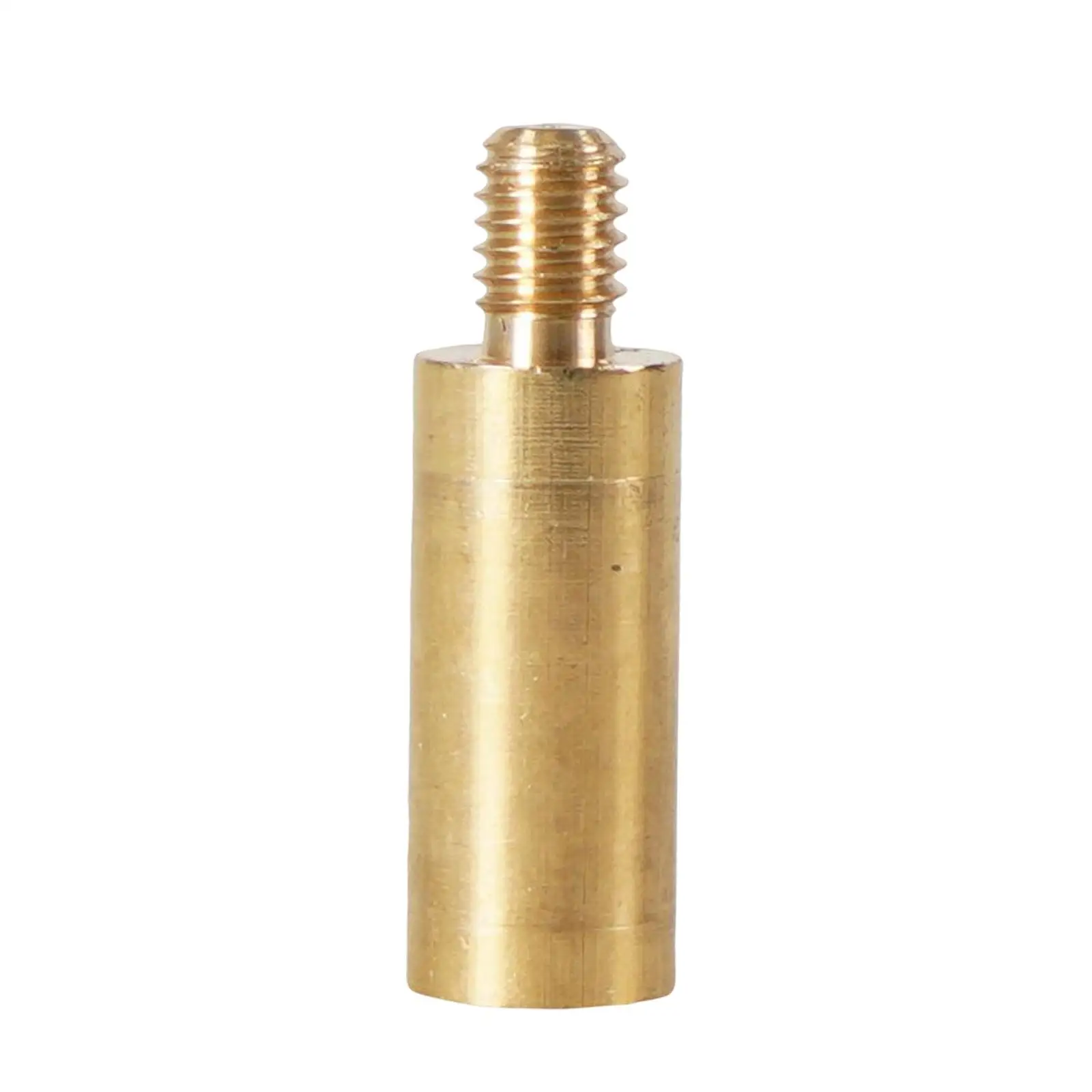 Car Antenna Adapter M6 to M7 6mm Male to 7mm Female Connector Fits for Install Short Stubby Antennas Gold Color