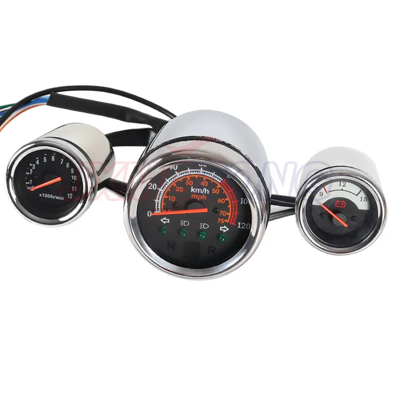 110cc 125cc 150cc 200cc 250cc ATV prędkościomierz LCD czujnik prędkości przebieg — zdjęcie 3