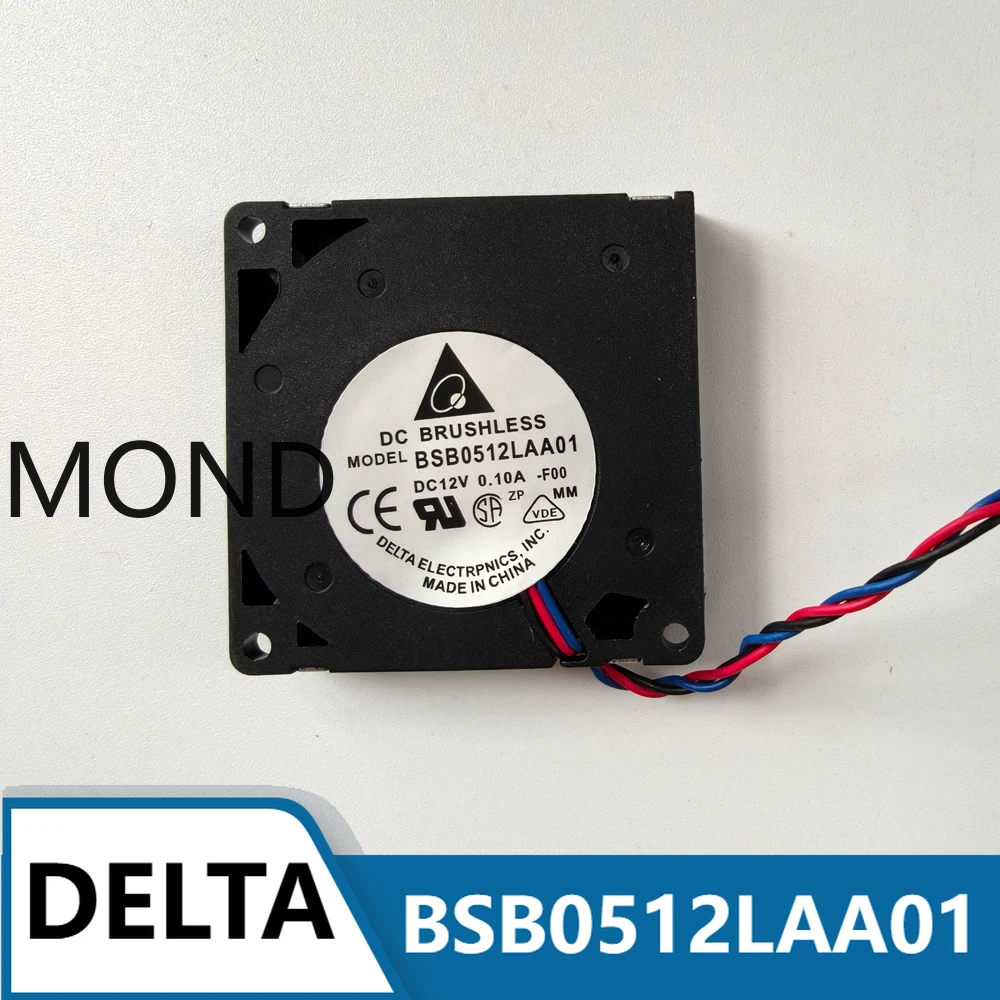 

DELTA BSB0512LAA01 12 В 0,10 А ШИМ турбовентилятор охлаждения 5010